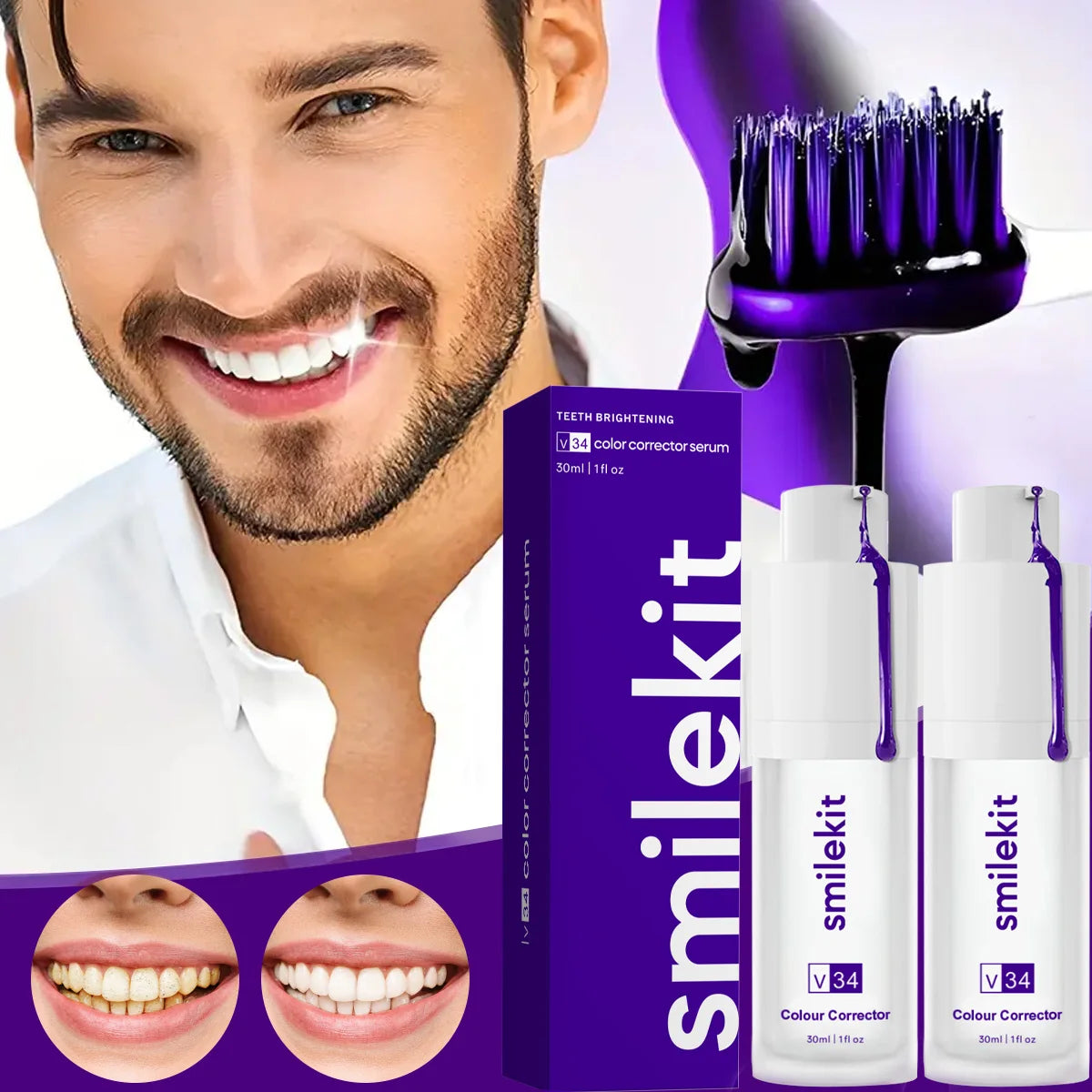 Espuma Blanqueadora SmileKit