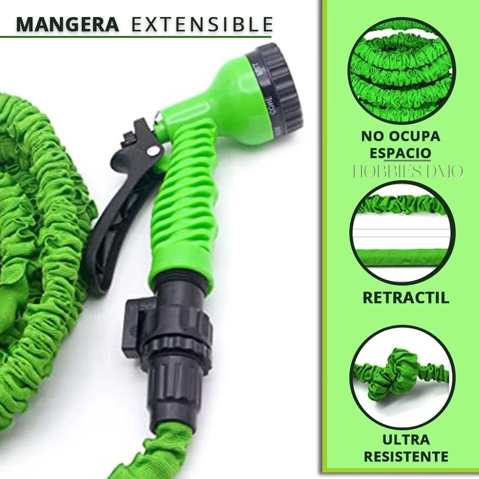 MANGUERA EXPANDIBLE + PISTOLA