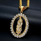 Collar Virgen Maria + CAJA REGALO