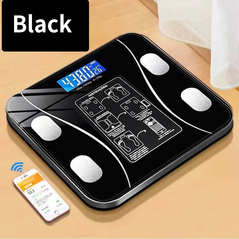 Báscula Inteligente Bluetooth – Control Total de Tu Salud en Casa 🏠💪
