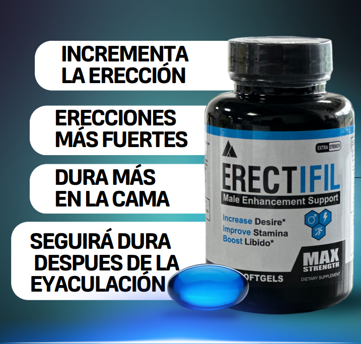 ERECTIFIL | POTENCIADOR CAPSULAS