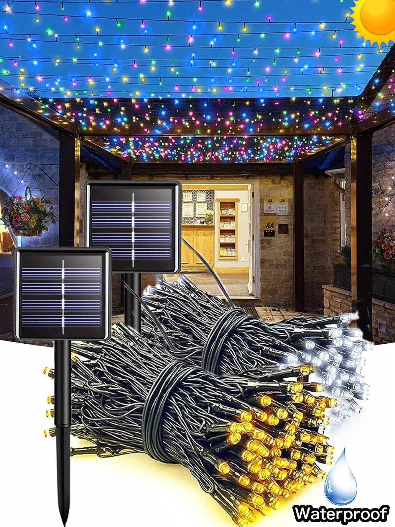 Luces solares de navidad 10Mts