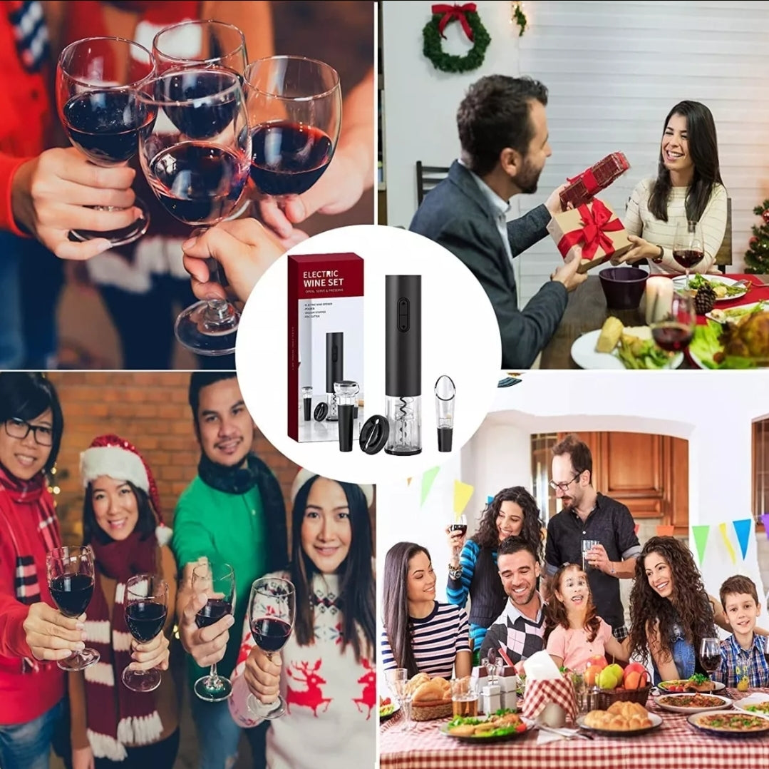 Set Sacacorchos de Vino Usb | Premium