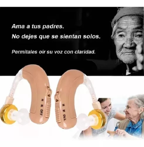Audífono Sordera Amplificador Auditivo