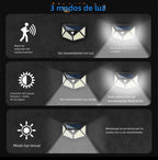 Lámpara Solar Con Sensor de Movimiento
