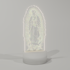 Lampara Base Led Virgen Maria