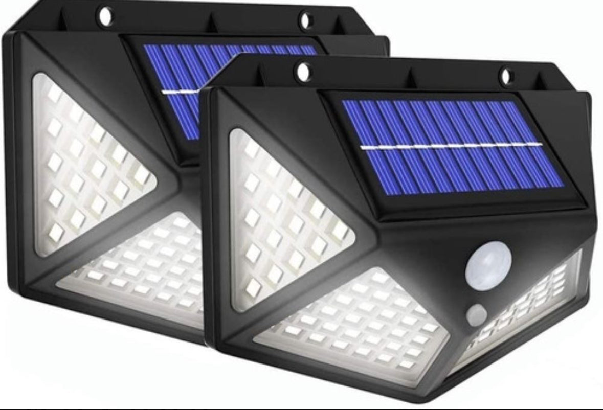 Lámpara Solar Con Sensor de Movimiento