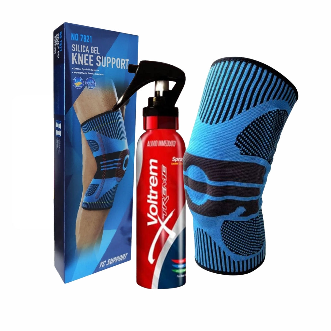 Combo FlexFit Rodillera y Voltrem Spray