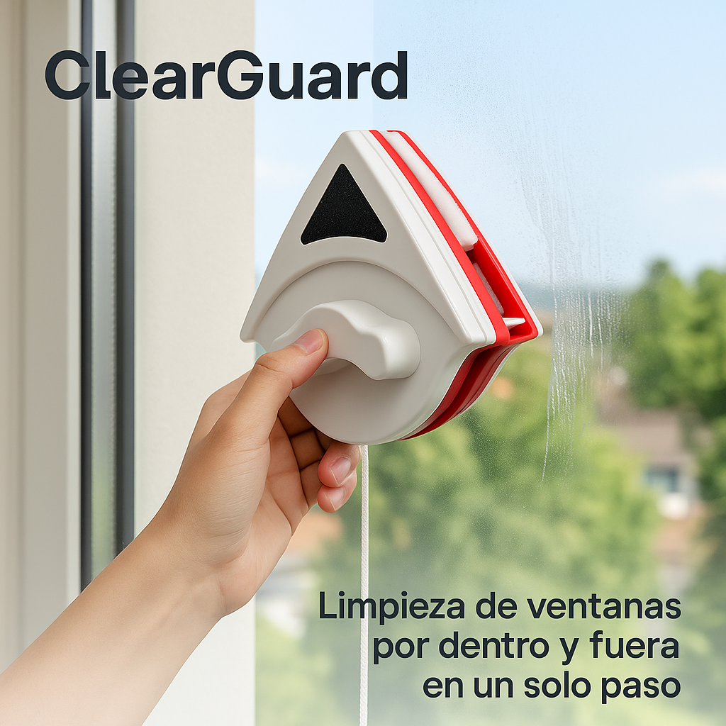 LIMPIADOR MAGNETICO DE VIDRIOS Y VENTANA