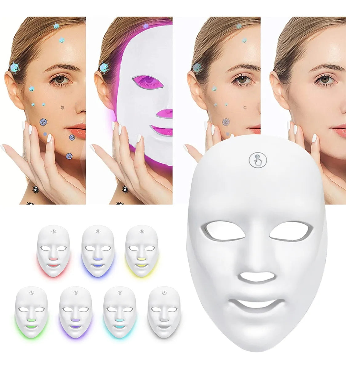 MASCARA FACIAL LED