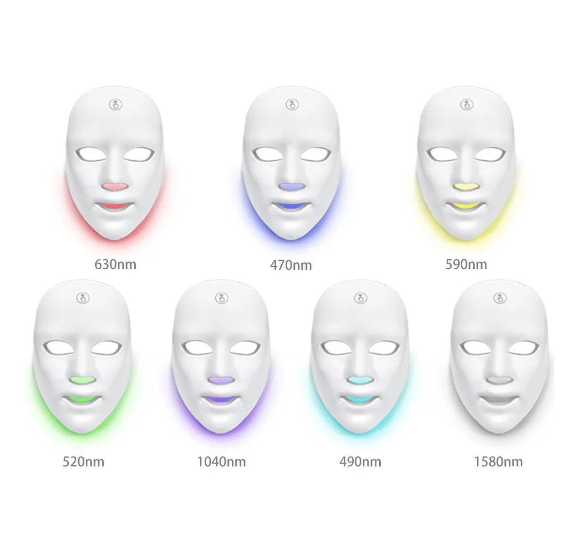 MASCARA FACIAL LED