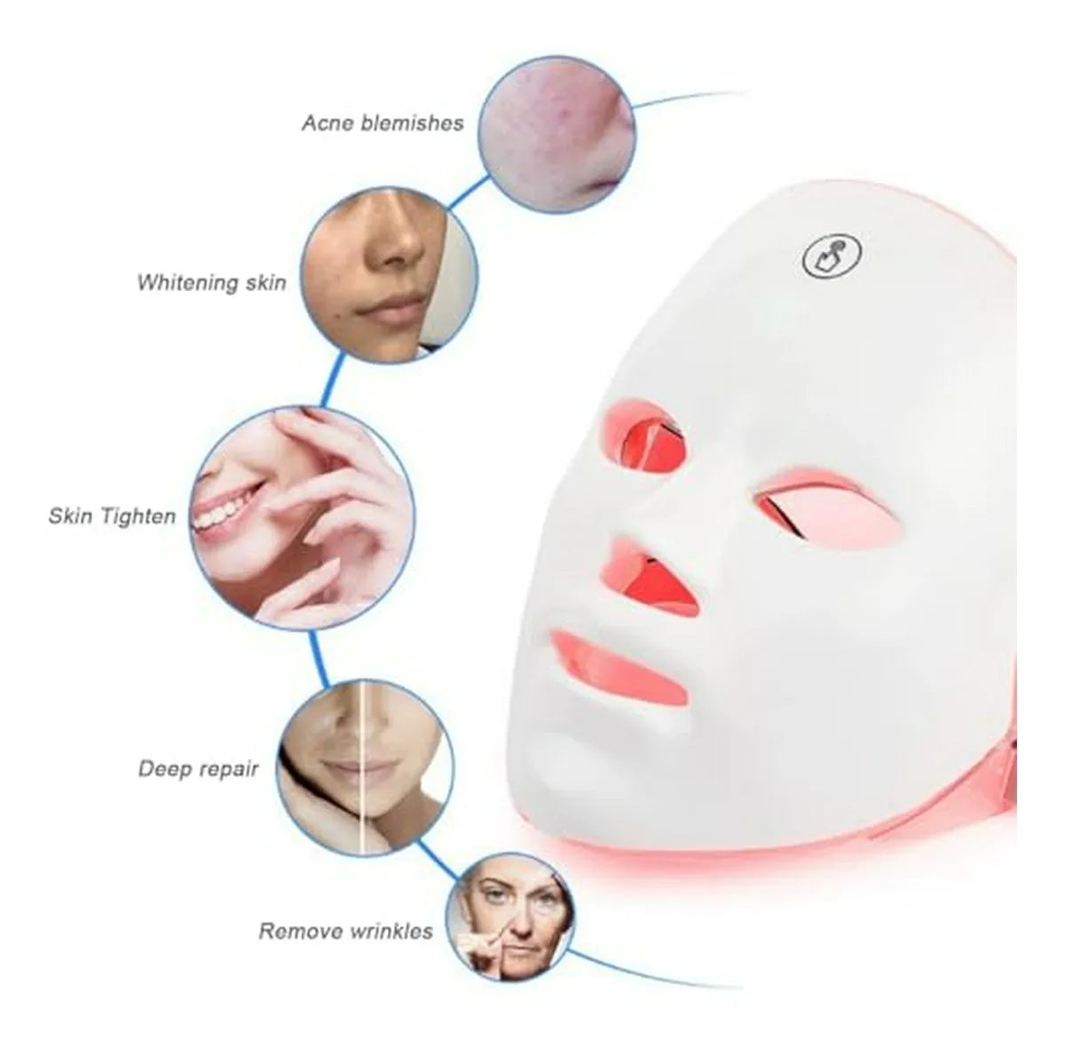 MASCARA FACIAL LED