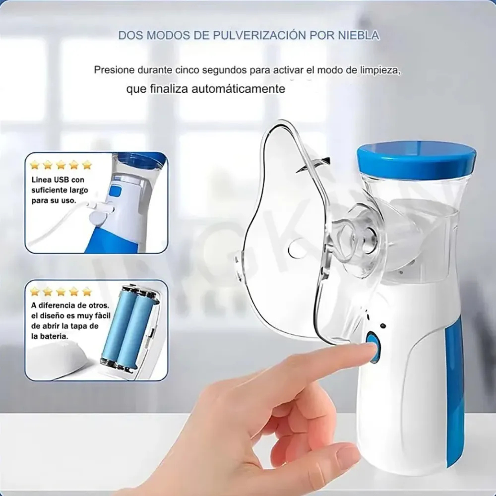 Nebulizador Portatil Recargable