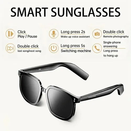 😎 Gafas de Sol Inteligentes con Audio Bluetooth