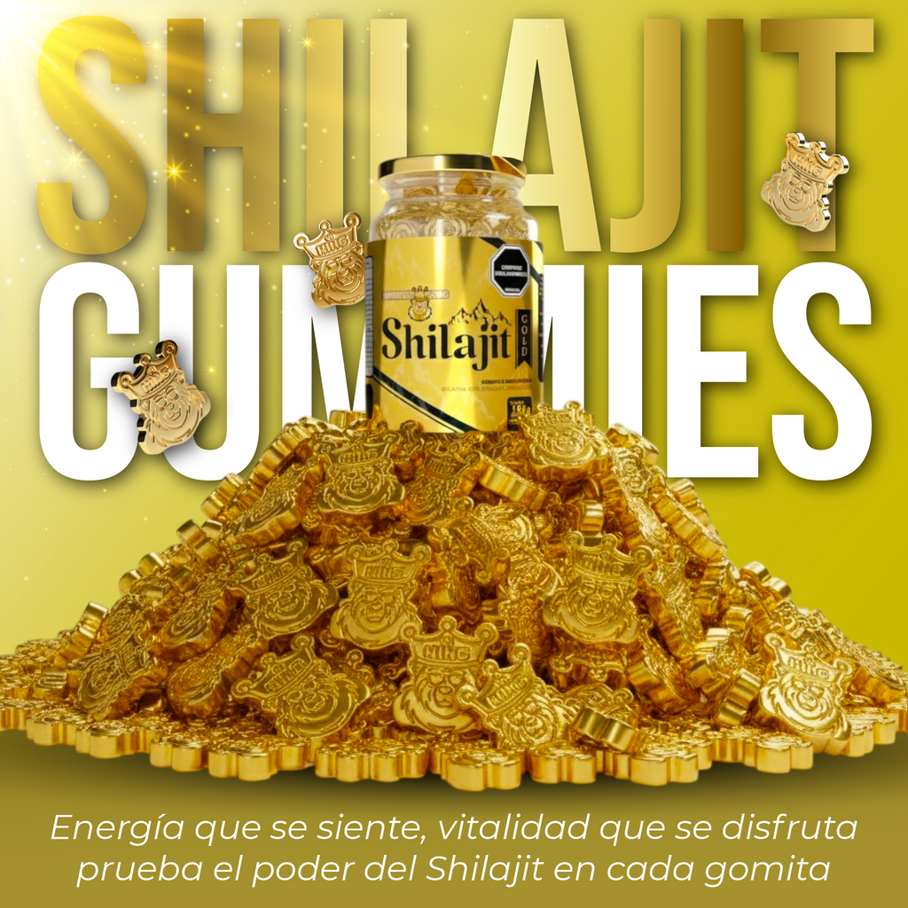 Duo Shilajit Gold Gomas Envase de 60 Und