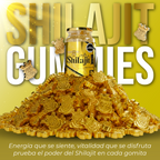 Duo Shilajit Gold Gomas Envase de 60 Und