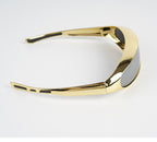 Gray helmet for bikers