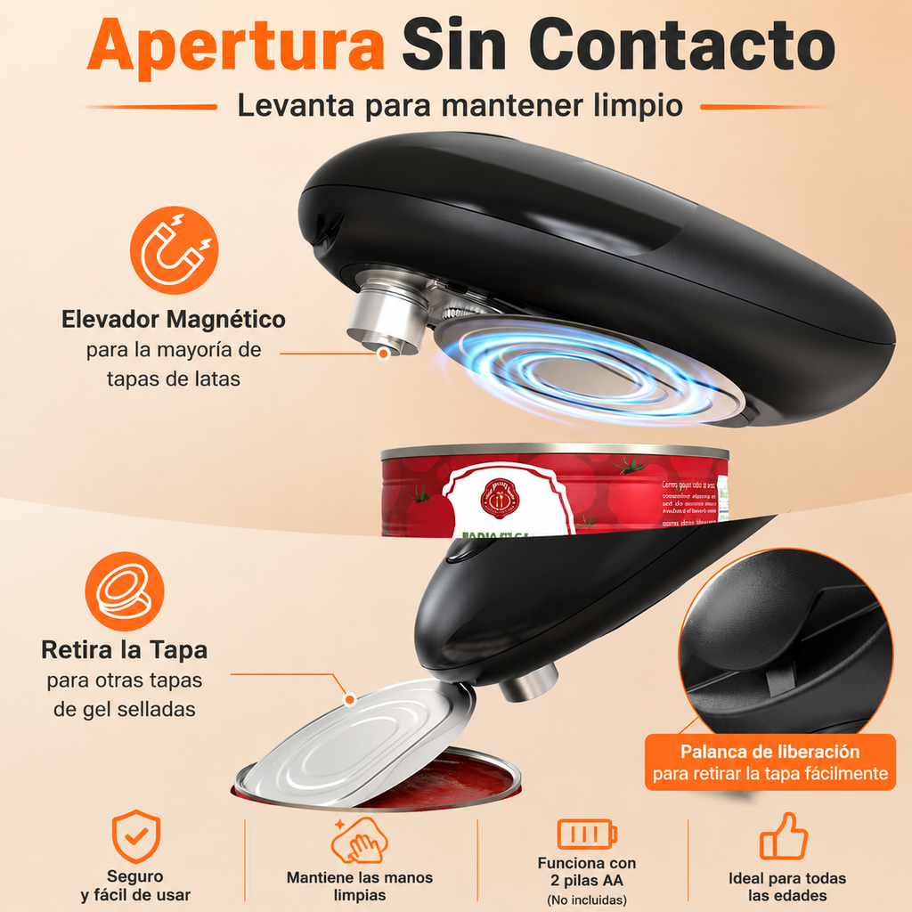 Abrelatas Automatico USB 🥫