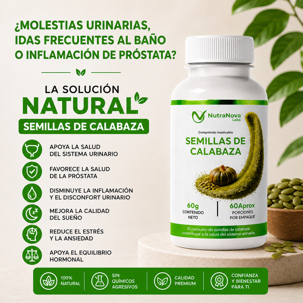 Semillas Calabaza Premium | Prostata