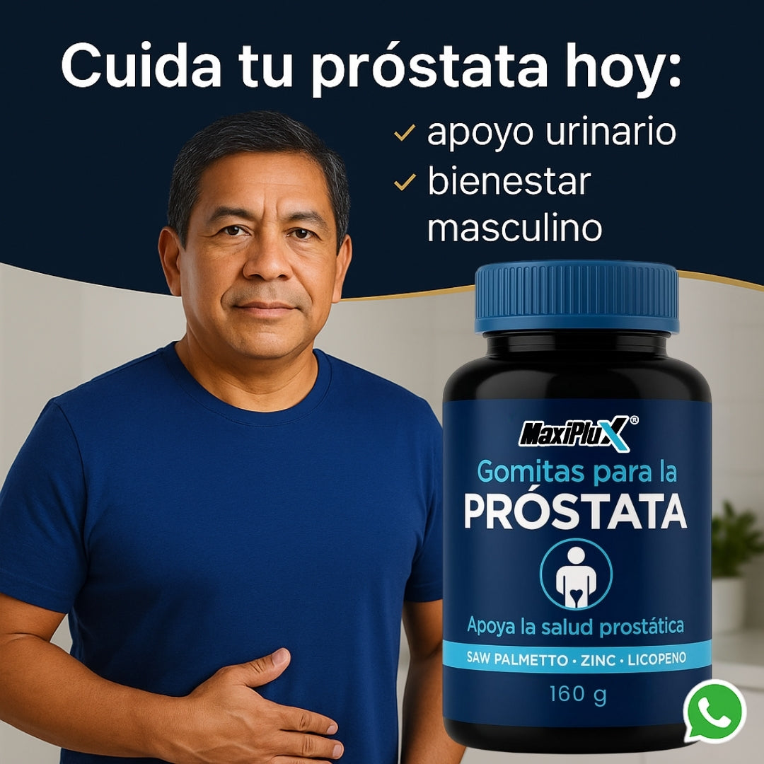 GOMITAS PROSTATA +GEL RETARDANTE* gratis