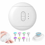 CORTA UÑAS RECARGABLE  2 EN 1 CON LED