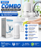 Filtro Purificador De Agua + Repuesto Grátis