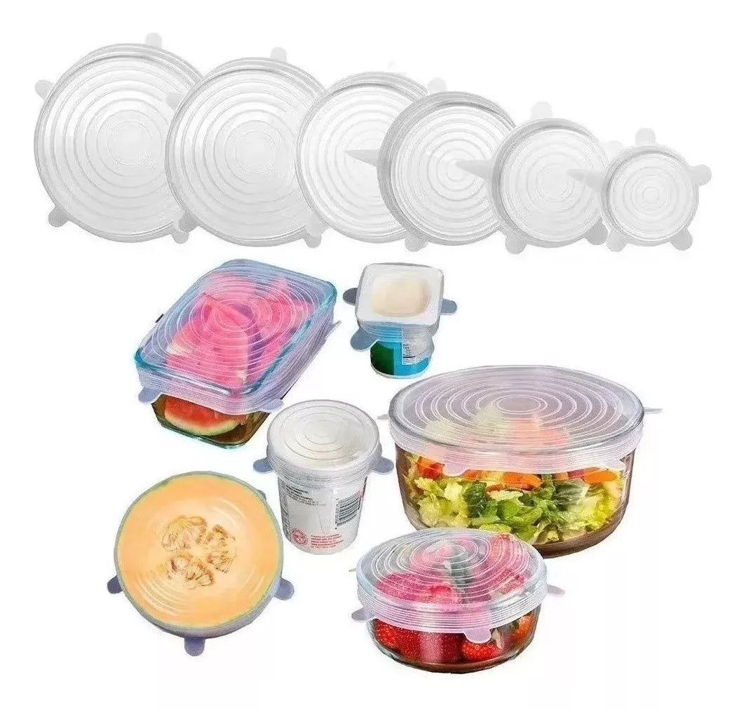 Tapas De Silicona Elasticas X6U