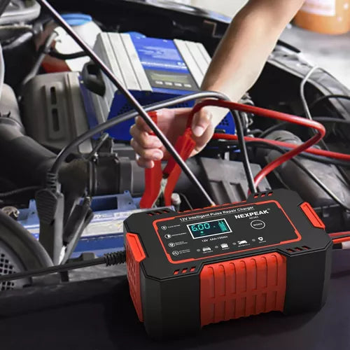 CARGADOR DE BATERIA PARA AUTOS