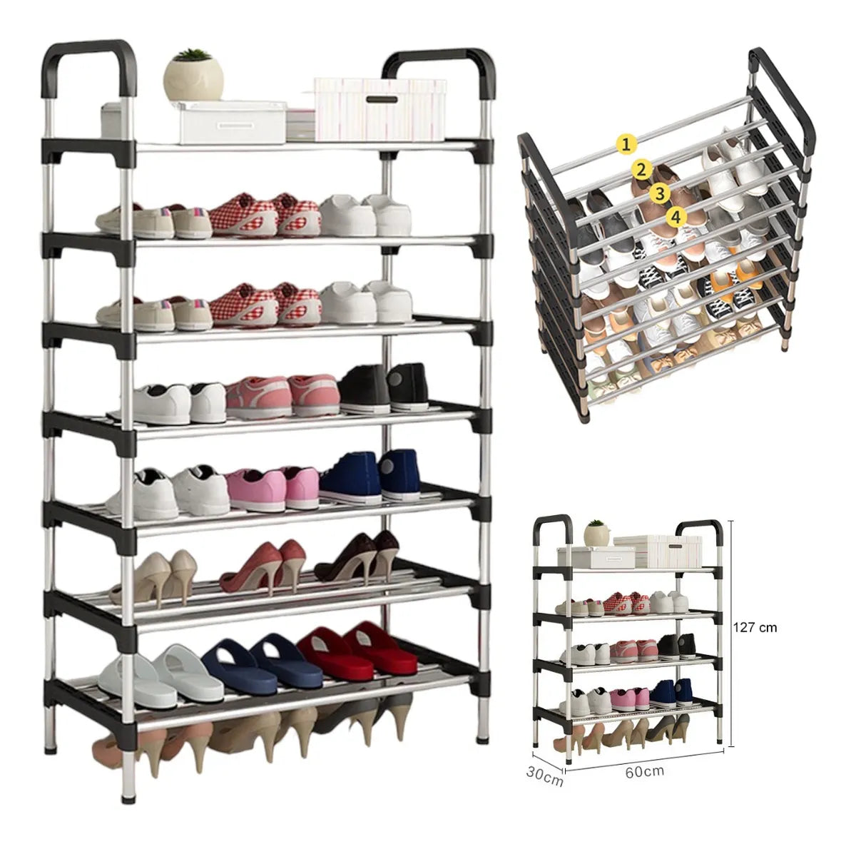 Organizador para zapatos de 7 niveles
