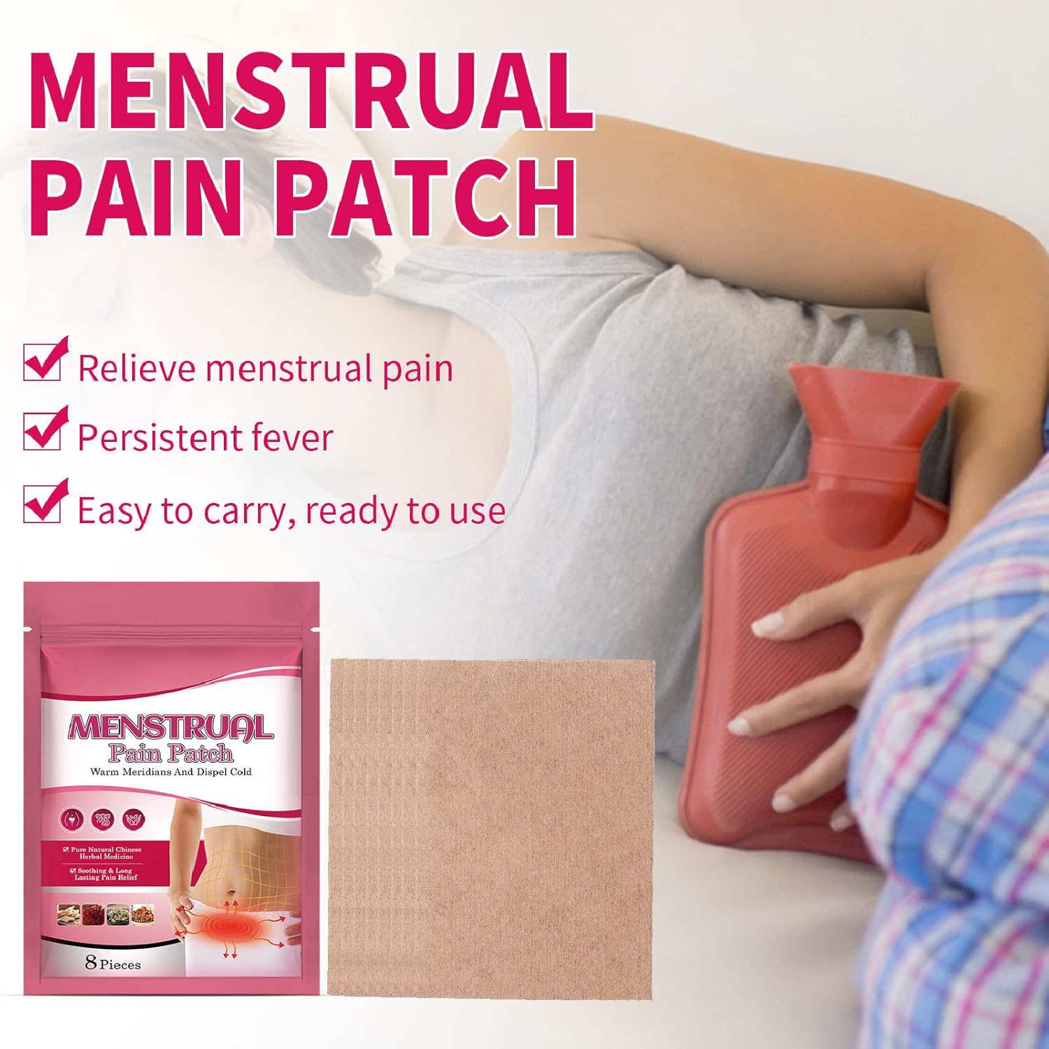 Parches de Alivio Menstrual