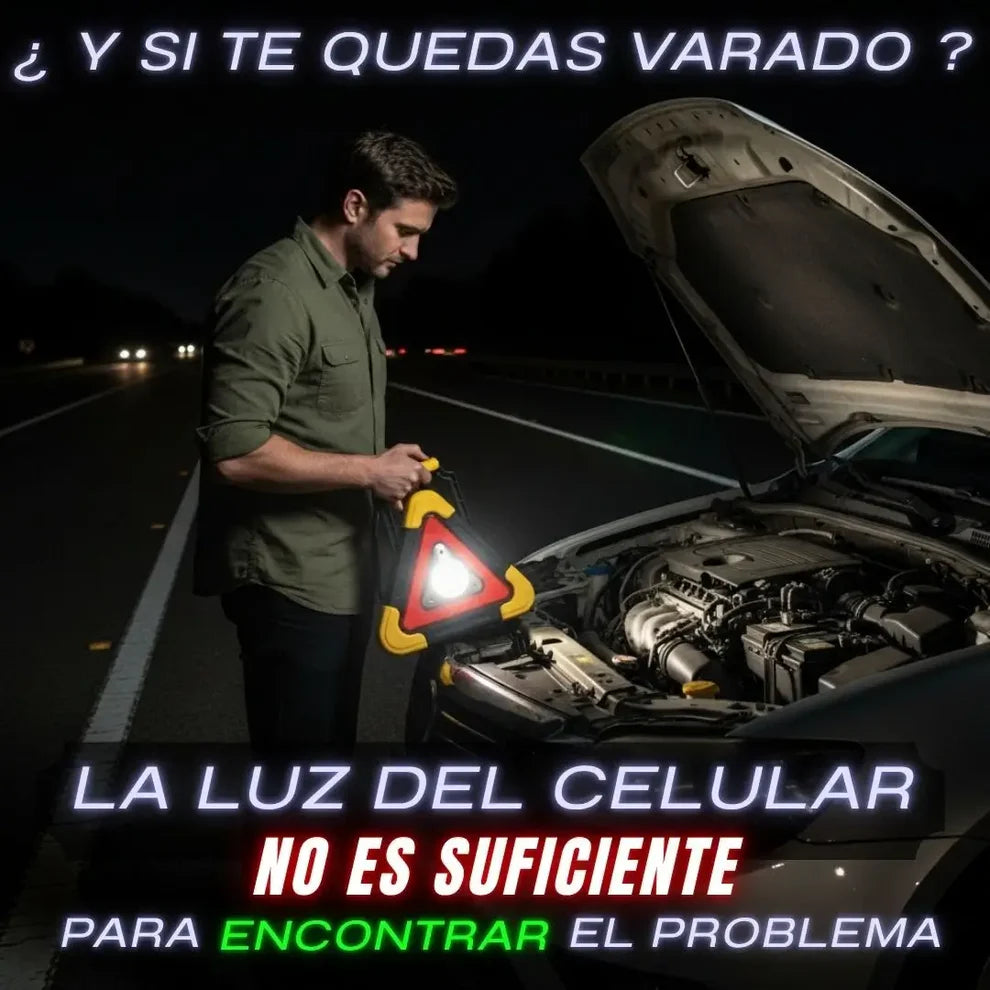 Triangulo Luz Led Emergencia  | Premium