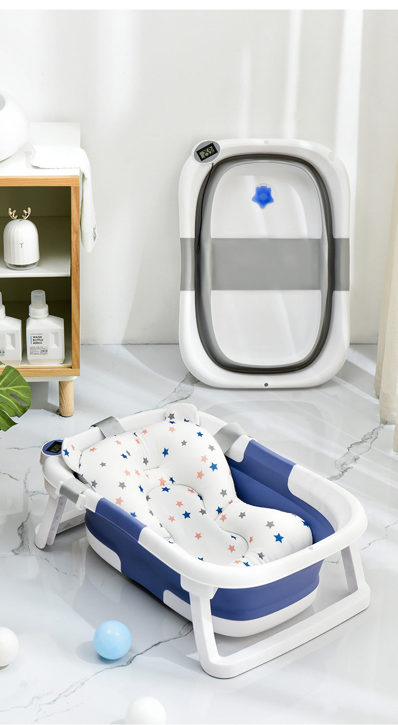 BAÑERA PLEGABLE CON TERMOMETRO