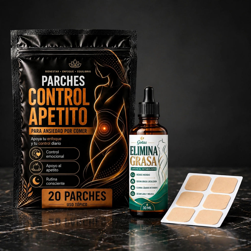 COMBO CONTROL APETITO + GOTAS QUEMAGRASA