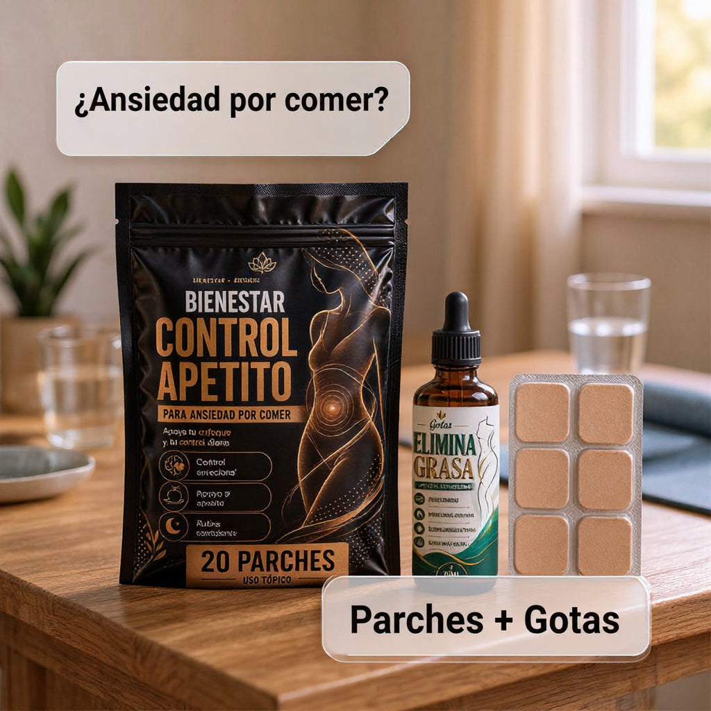 COMBO CONTROL APETITO + GOTAS QUEMAGRASA