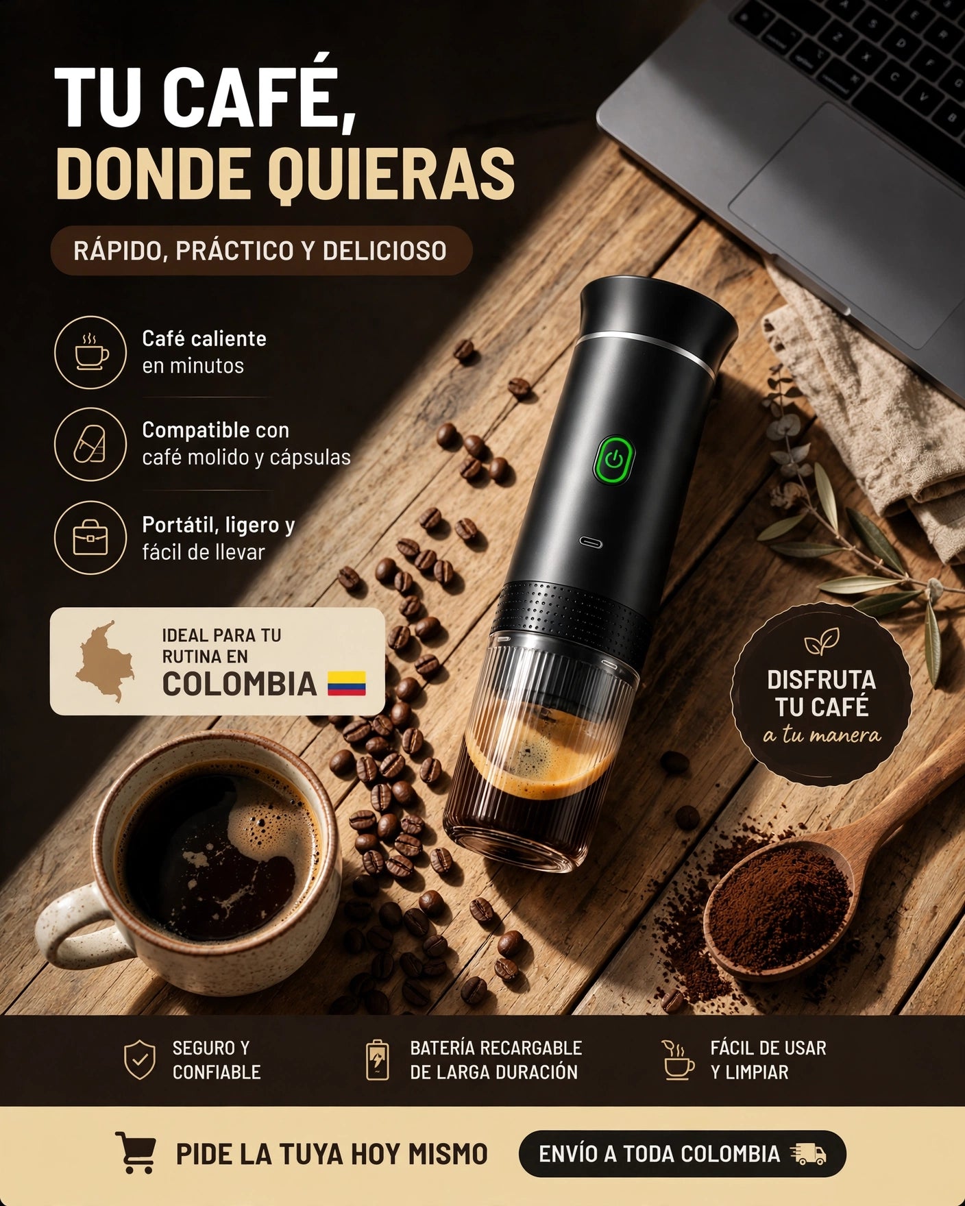 ESPRESSO |   Cafetera con USB