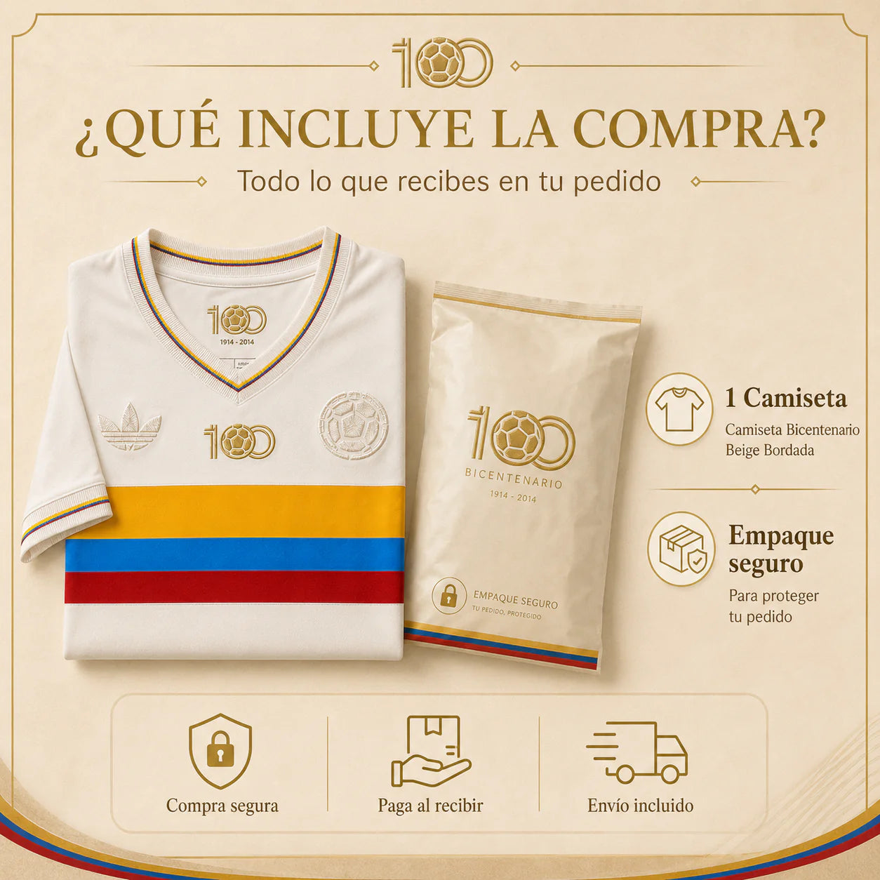ADIDAS 100 AÑOS | CON BANDERA
