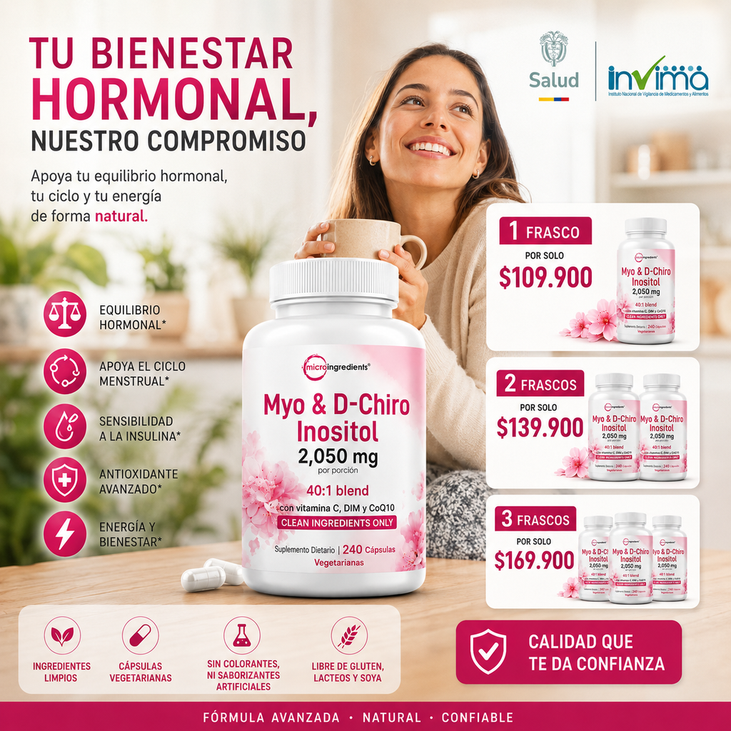 Inositol | Regulador Hormonal