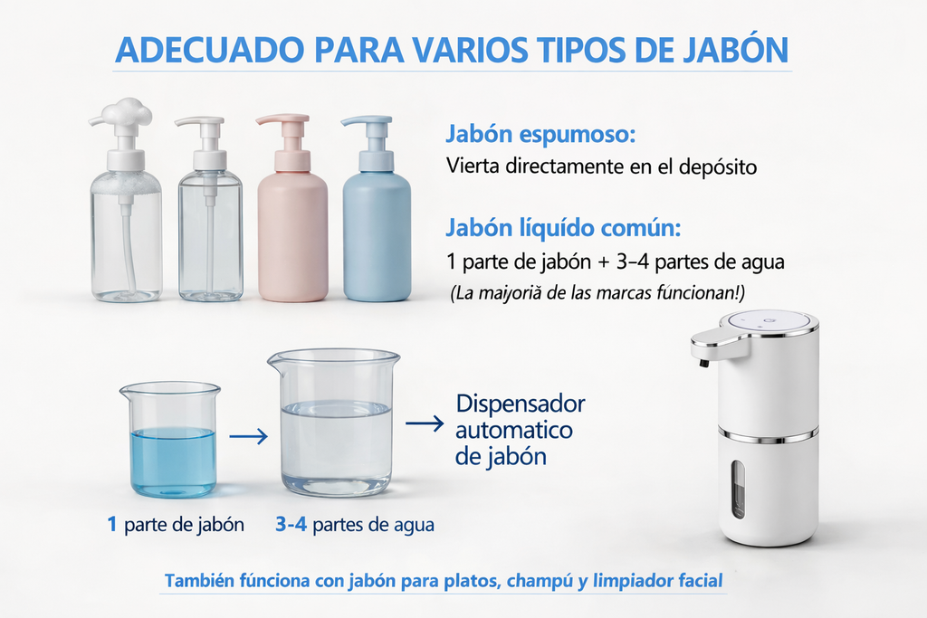 Dispensador Jabón Automático | Premium