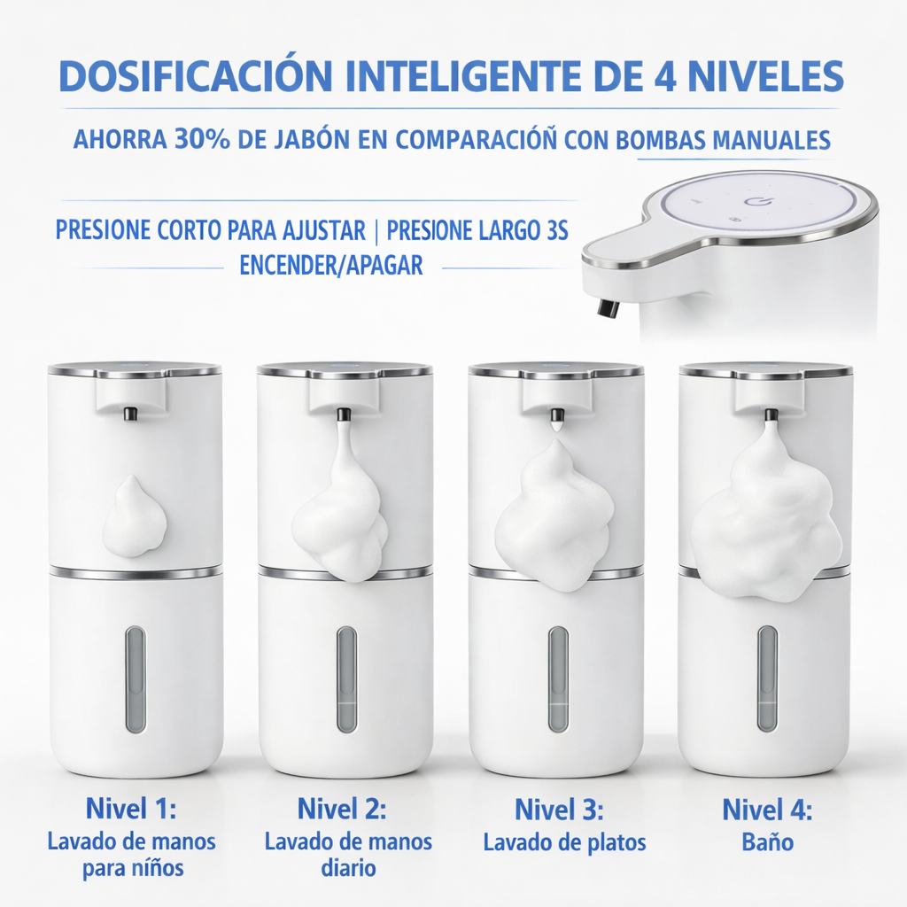 Dispensador Jabón Automático | Premium