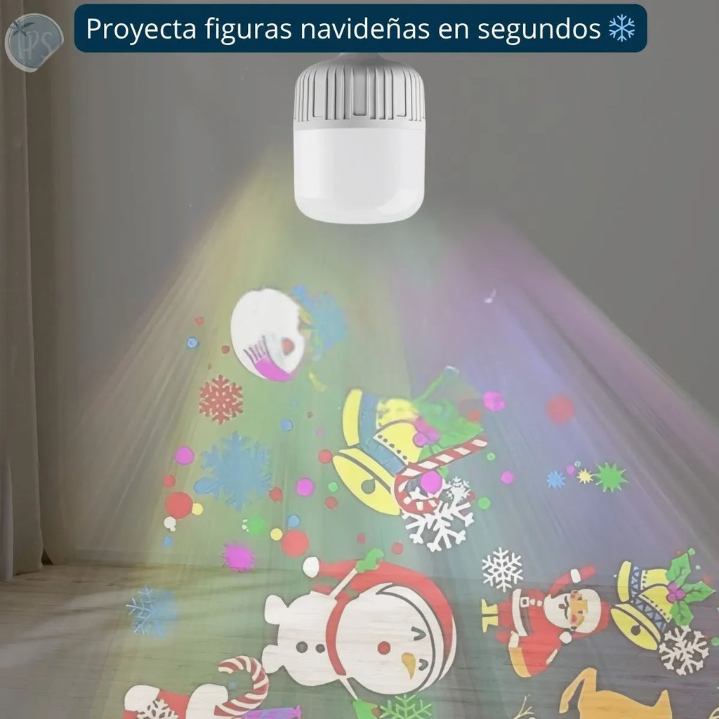 BOMBILLO PROYECTOR NAVIDEÑO