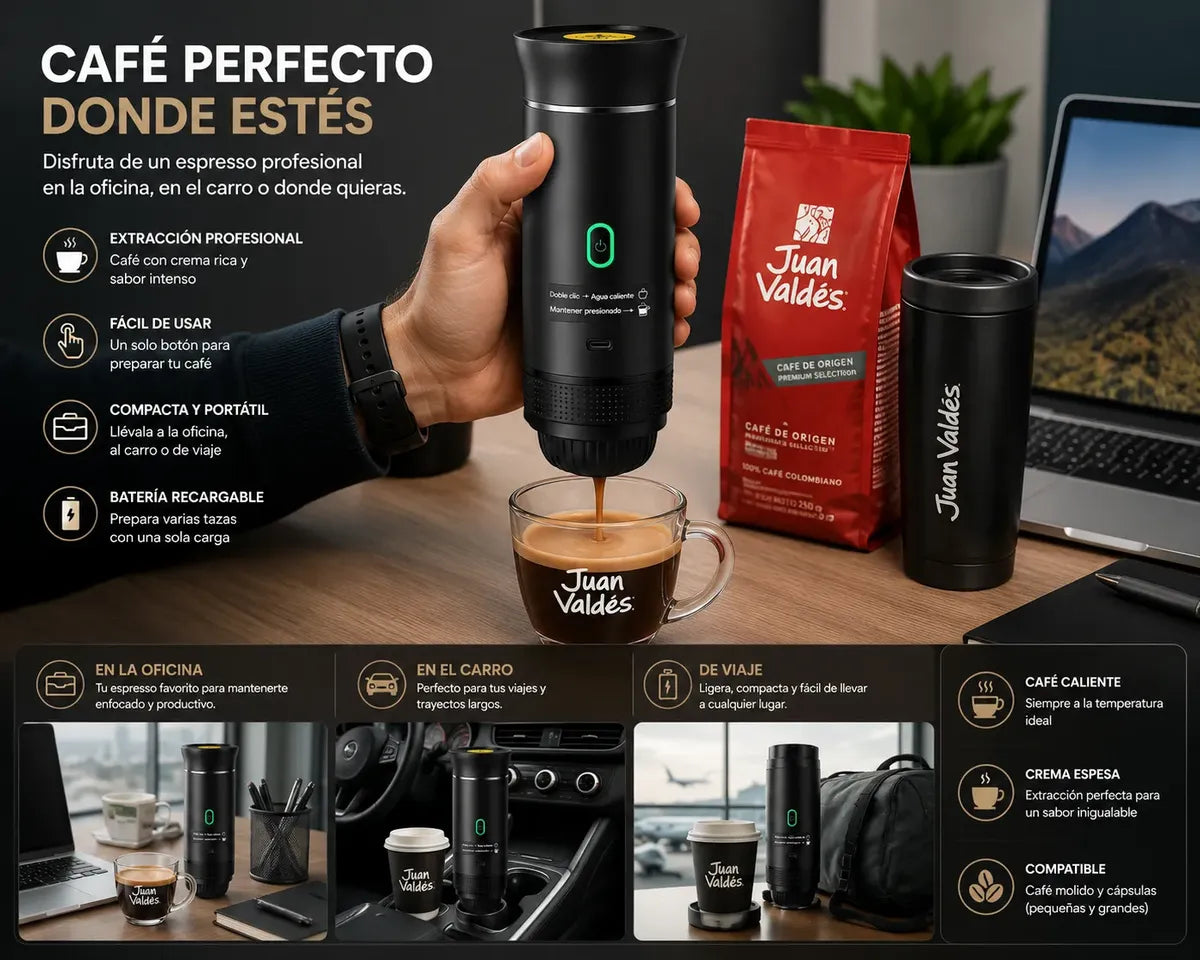 EXPRESO |   Café Eléctrico con USB