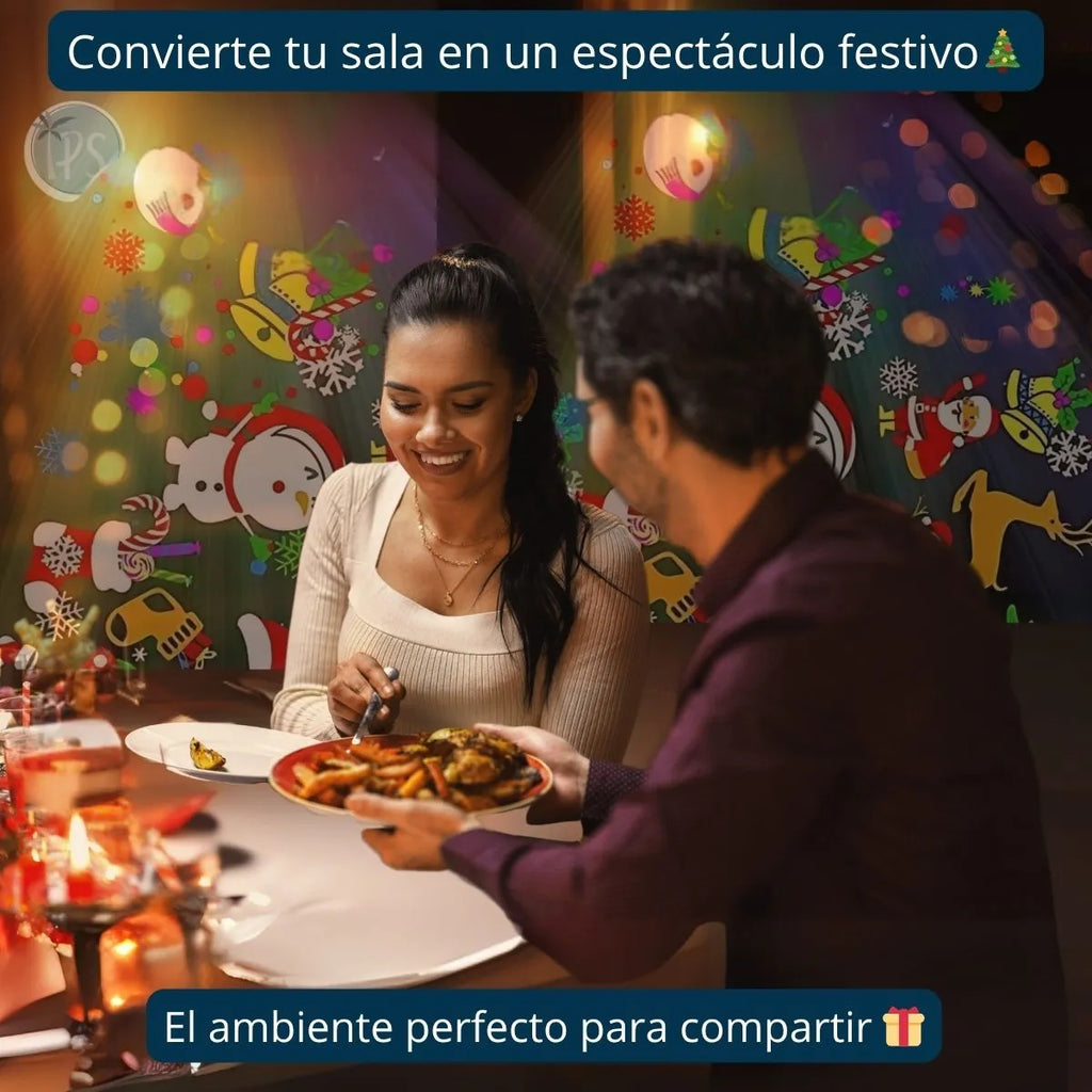 BOMBILLO PROYECTOR NAVIDEÑO