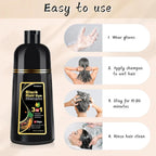 BLACK HAIR DYE SHAMPOO