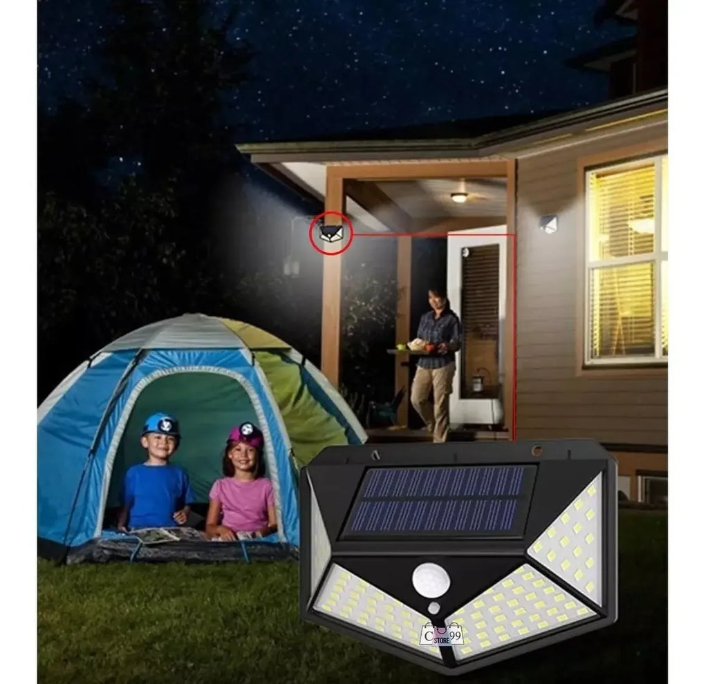 Lámpara Solar Con Sensor de Movimiento