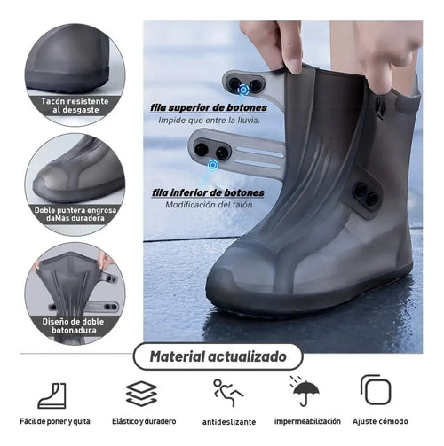 Botas Lluvia Impermeable Premium