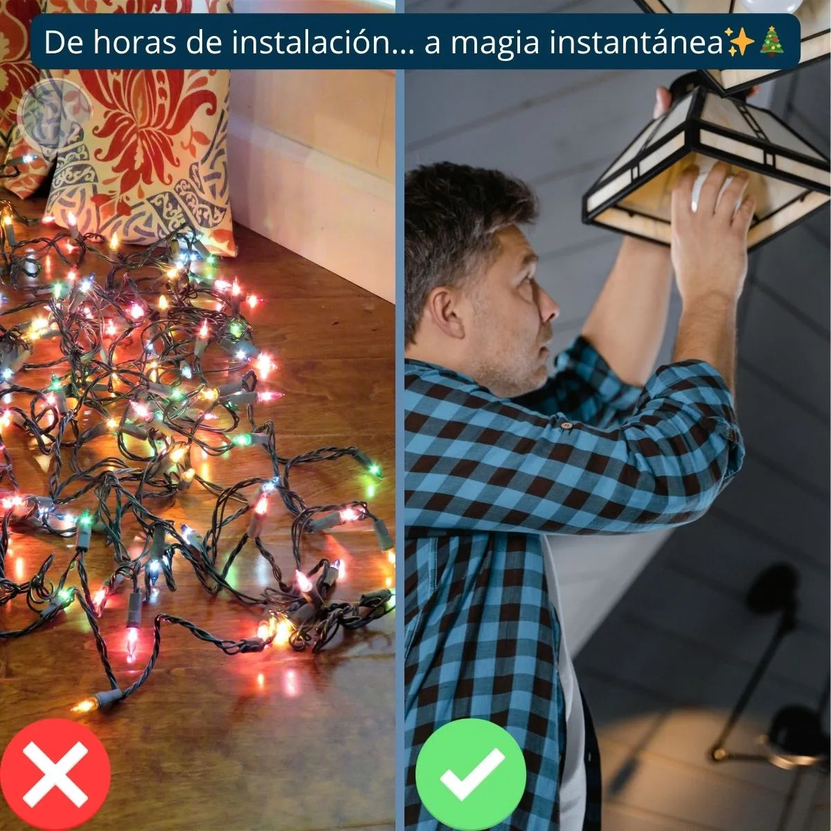 BOMBILLO PROYECTOR NAVIDEÑO