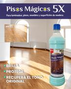 Magicos 5X | Restaurador de Maderas pisos
