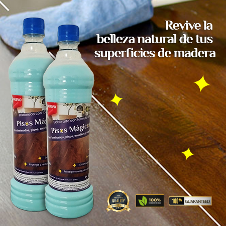 Magicos 5X | Restaurador de Maderas pisos