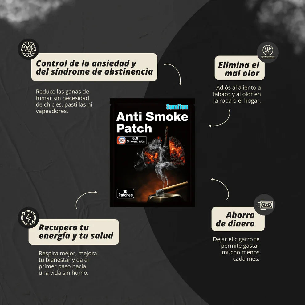 Parche Antitabaco | pack 10und