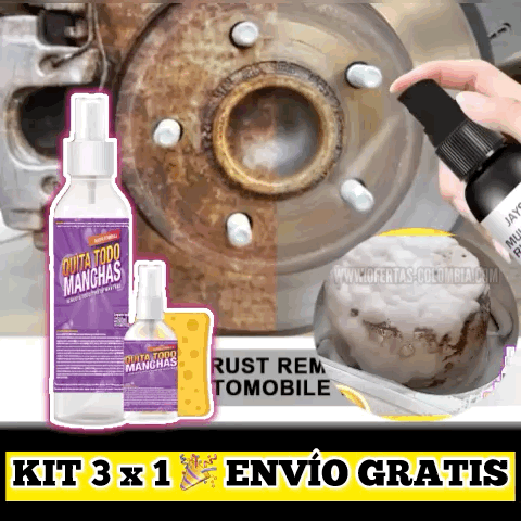 KIT x3 Quita Manchas Multifuncional